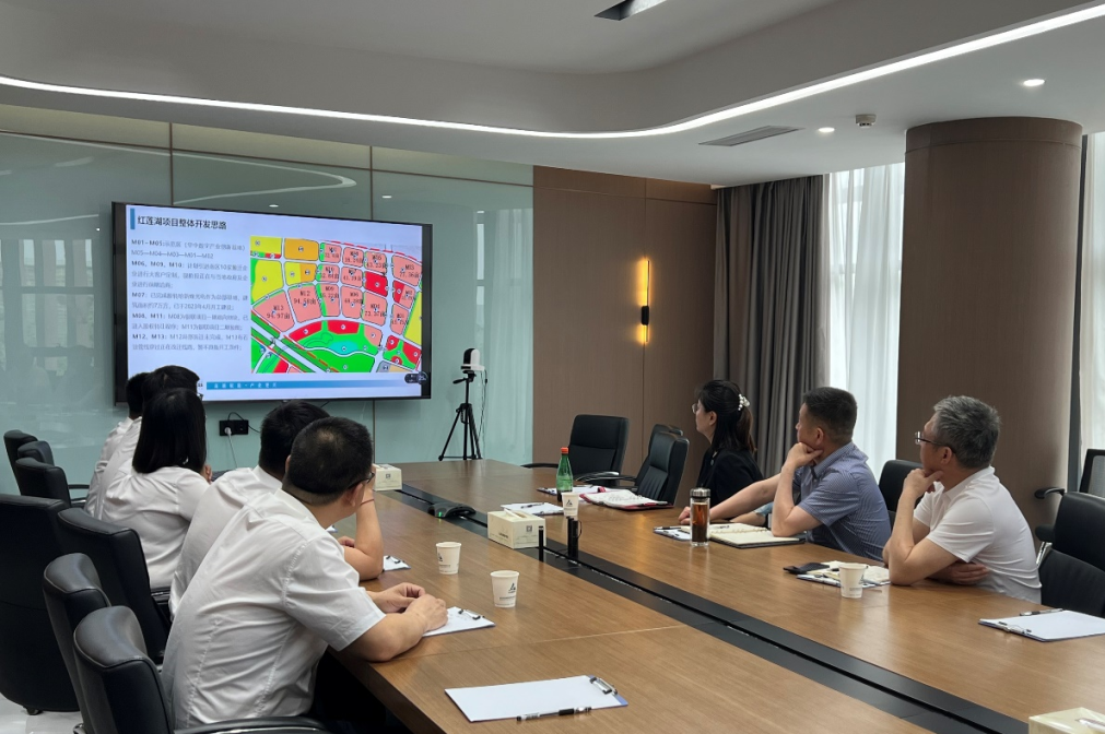 汪继明带队调研新城集团建设管理、大宗物资集采工作