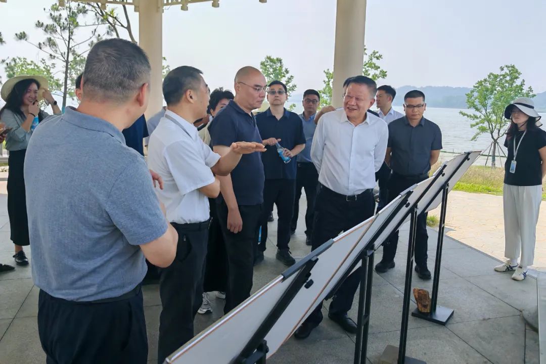 汪继明带队调研新城集团建设管理、大宗物资集采工作